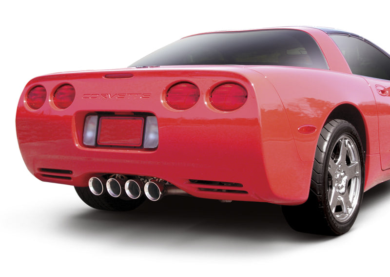 SLP 1997-2004 Chevrolet Corvette LS1 LoudMouth Cat-Back Exhaust System 31049 31049 Photo - Mounted
