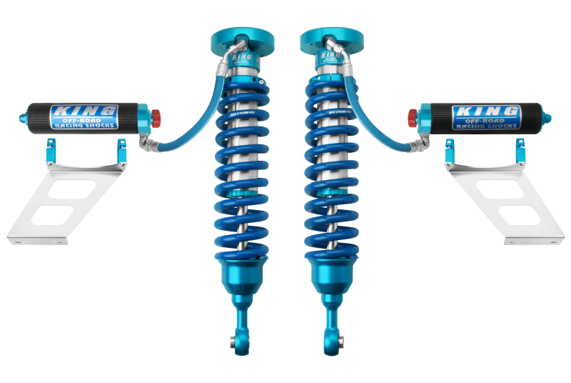 King Shocks 2007+ Toyota Tundra 2.5 Dia Front Coilover w/Remote Reservoir w/Adjuster (Pair) 25001-143A 25001-143A Photo - Primary