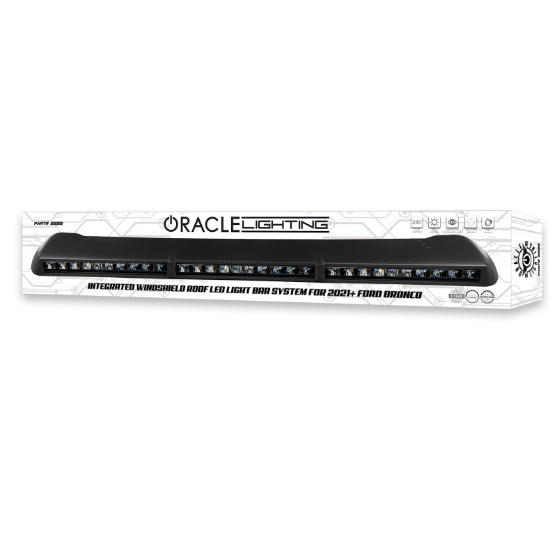 ORACLE Lighting Oracle 2021+ Ford Bronco Integrated Windshield Roof LED Light Bar System 5888-023 5888-023 Photo - in package