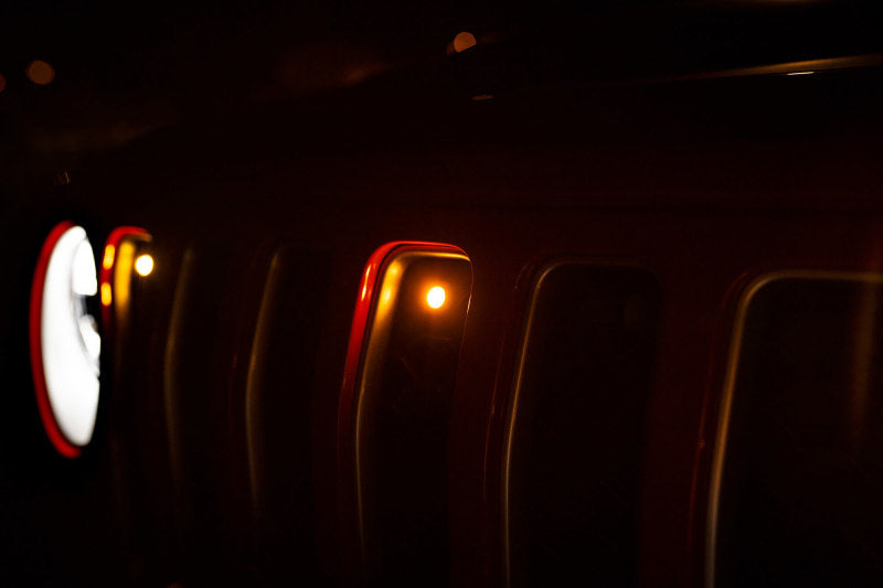 DV8 Offroad 2018+ Jeep JL Grill Amber Marker Lights GRJL-02 GRJL-02 Photo - Mounted