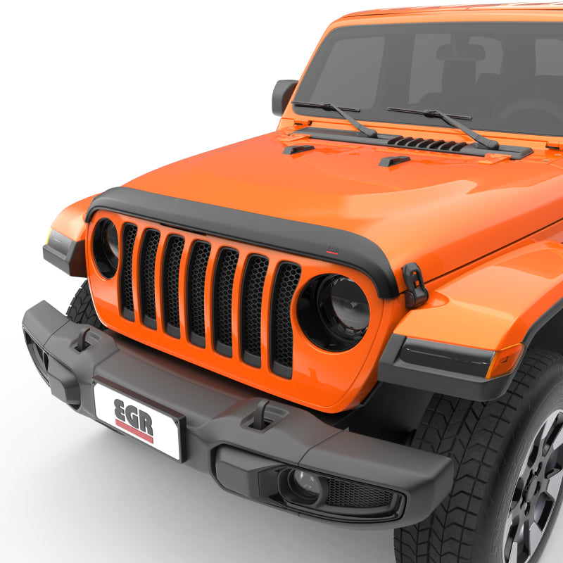 EGR 18-24 Jeep Gladiator Matte Finish Superguard Hood Guard 305255 305255 Photo - Primary