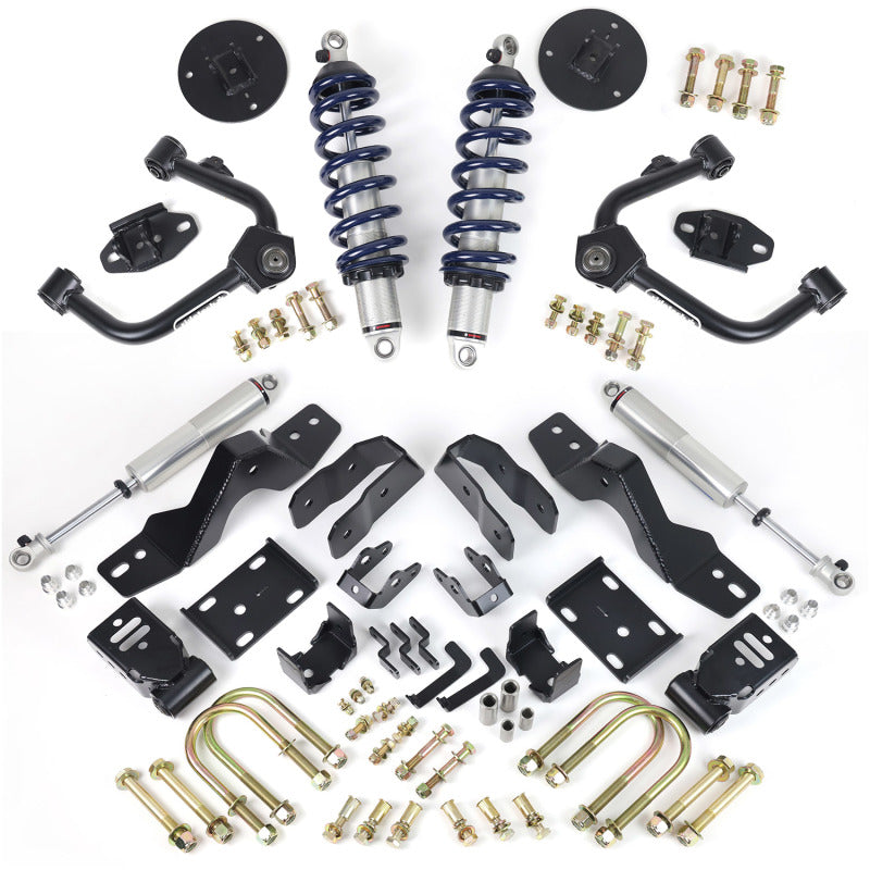 Ridetech 19-23 Silverado/Sierra 2WD/4WD Lowering System With Coilovers 11720110 11720110 Photo - Primary