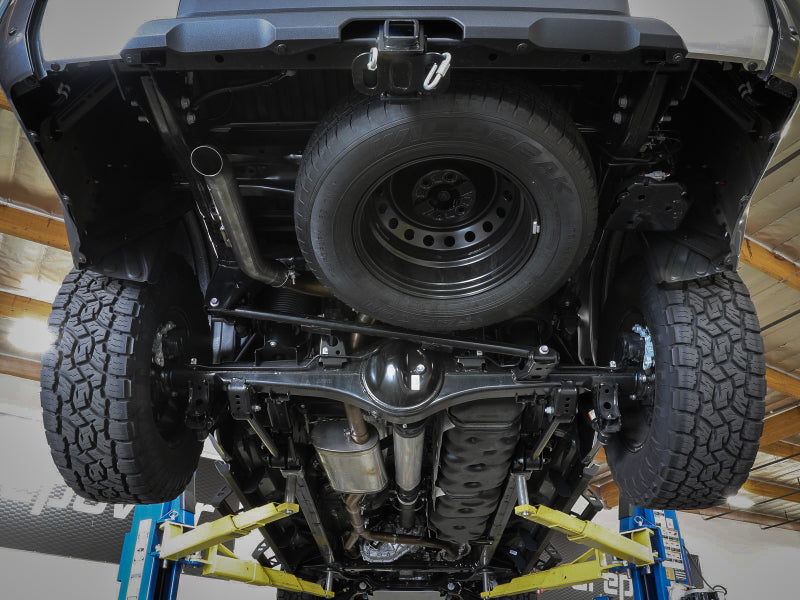 aFe 2022 Toyota Tundra V6-3.5L (tt) Apollo GT Series Hi-Tuck 2.5in to 3in 409 SS Cat-Back Exhaust 49-46062 49-46062 Photo - Mounted