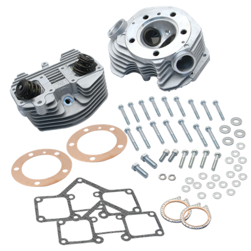S&S Cycle 79-84 BT Super Stock Stock Bore Band Style Single Plug Cylinder Head Kit 90-1498 90-1498 User 1