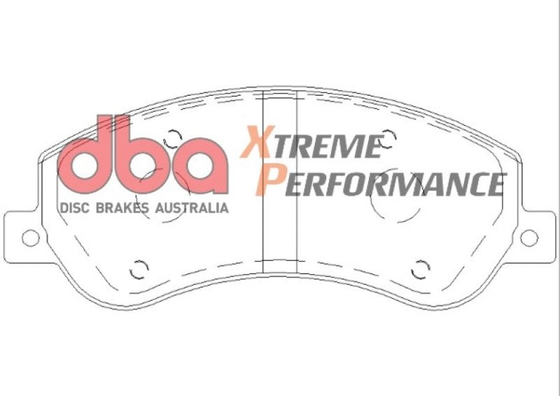 DBA 06-18 Ford Transit XP Extreme Performance Brake Pads DB1915XP DB1915XP Photo - out of package