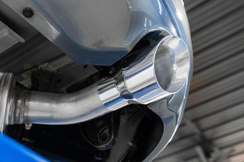 MBRP 17+ Infiniti Q60 3.0L RWD/AWD 3in Cat-Back Dual Split Rear Street Version w/4.5in OD Tips -T304 S4406304 S4406304 Photo - Close Up