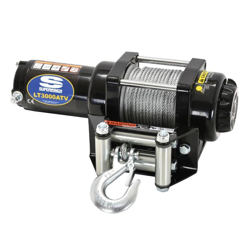 Superwinch 3000 LBS 12 VDC 3/16in x 50ft Steel Rope LT3000 Winch 1130220 1130220 Photo - out of package
