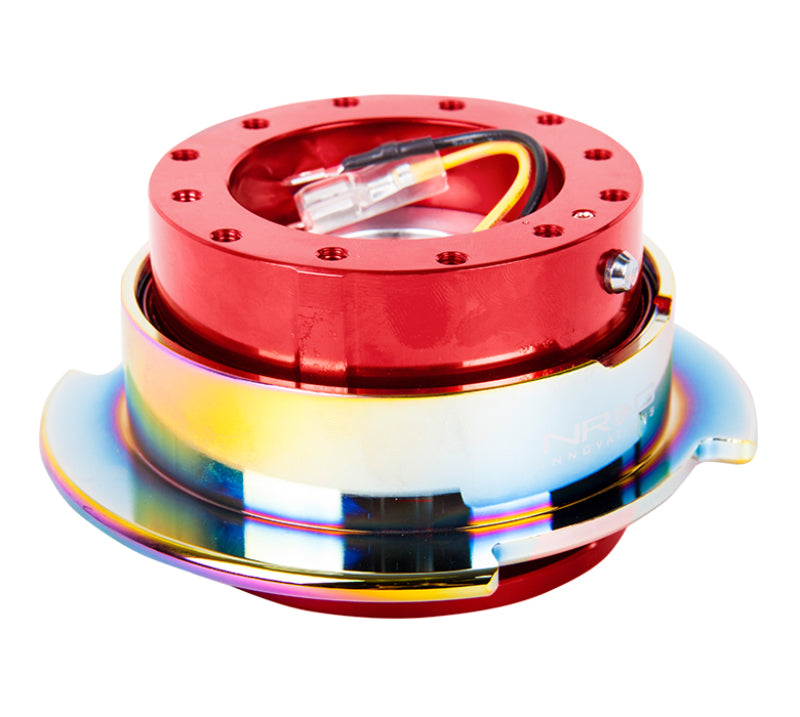 NRG Quick Release Gen 2.5 - Red Body / Neochrome Ring SRK-250RD/MC SRK-250RD/MC Photo - Primary