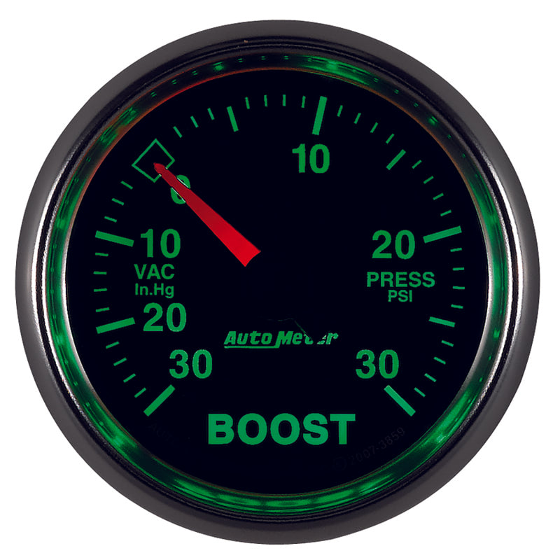 Autometer GS 30inhg-30PSI Digital Vac/Boost Gauge 3859 3859 User 4