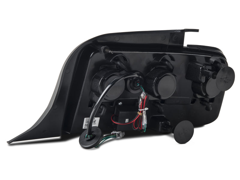 Raxiom 05-09 Ford Mustang Gen5 Tail Lights- Black Housing (Smoked Lens) 49169 49169 Photo - Close Up