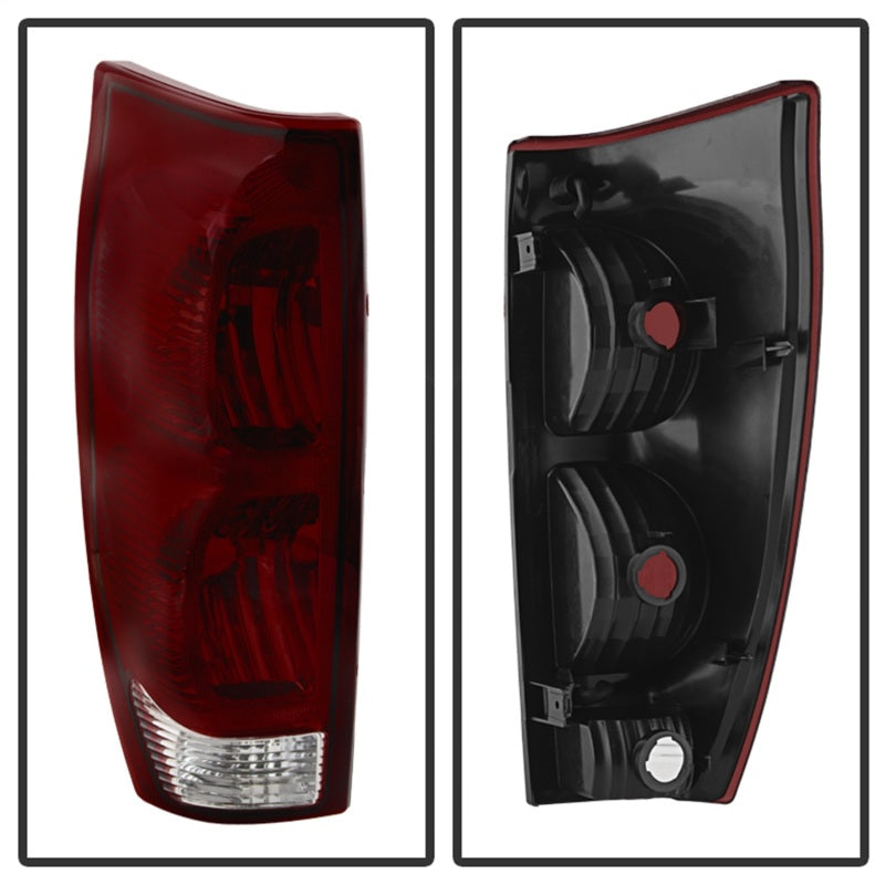 SPYDER Xtune Chevy Avalanche 02-06 OE Style Tail Lights Red Smoked ALT-JH-CAVA02-OE-RSM 9030512 9030512 Photo - Unmounted