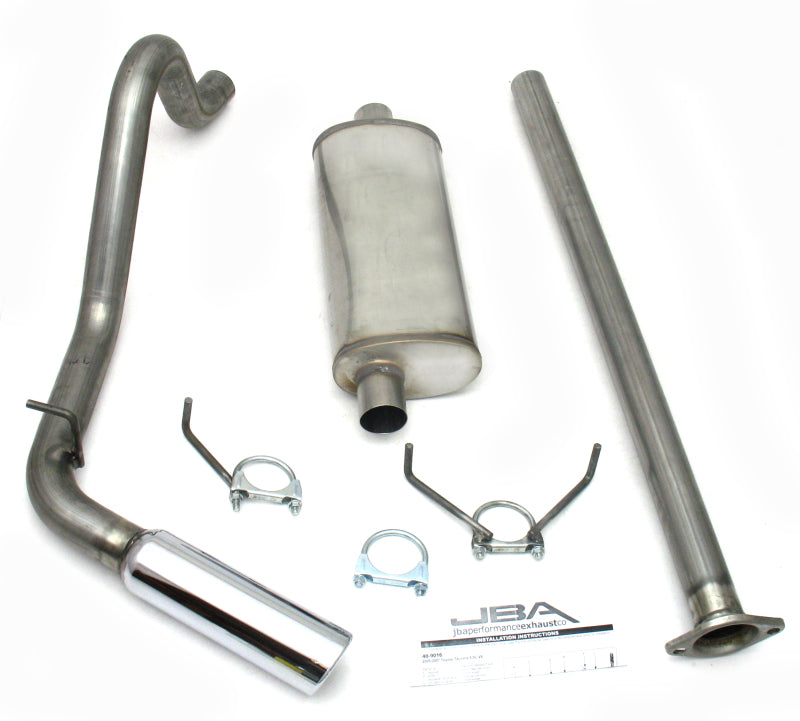 JBA 05-12 Toyota Tacoma All 2.7/4.0L 409SS Pass Side Single Exit Cat-Back Exhaust 40-9016 40-9016 Photo - Primary