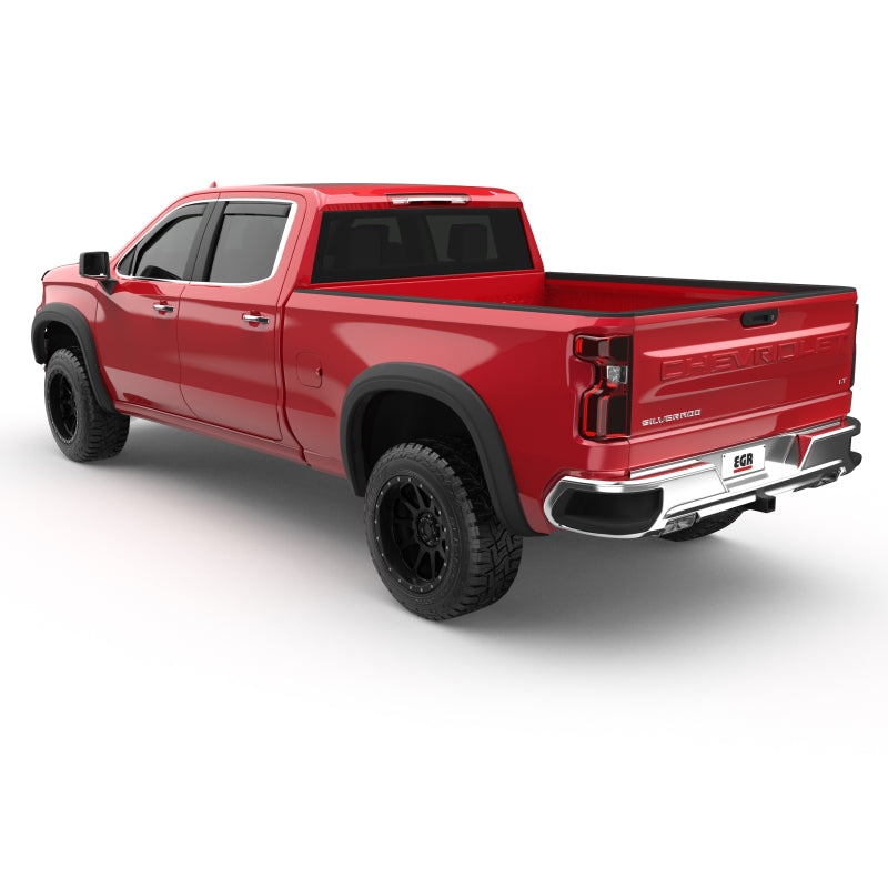 EGR 2019+ Chevy Silverado 1500 Rugged Look Fender Flares - Set 751694 751694 Photo - Mounted