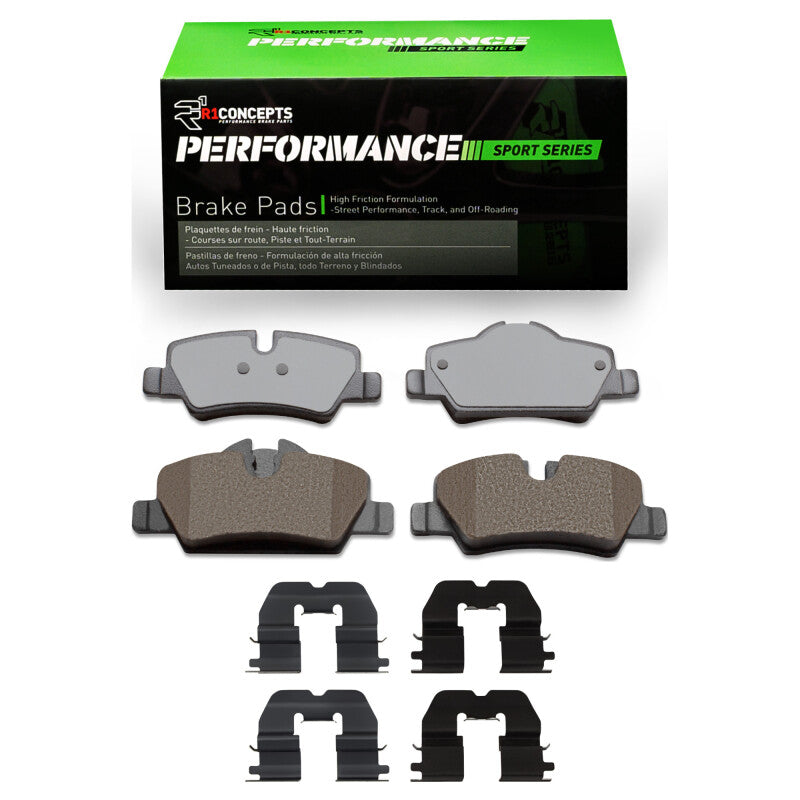 R1 Concepts RNC Performance Sport Brake Pads Brakes, Rotors & Pads Brake Pads - Performance main image