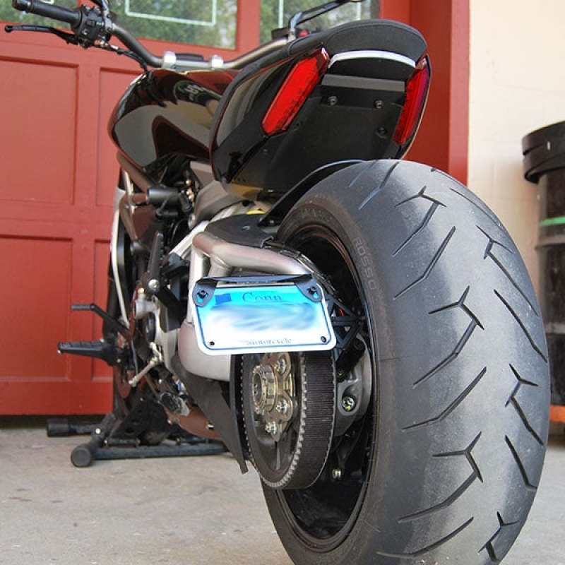 New Rage Cycles 19-24 Ducati Diavel 1260 Side Mount License Plate-2 Position 1260-SIDE 1260-SIDE Photo - Primary