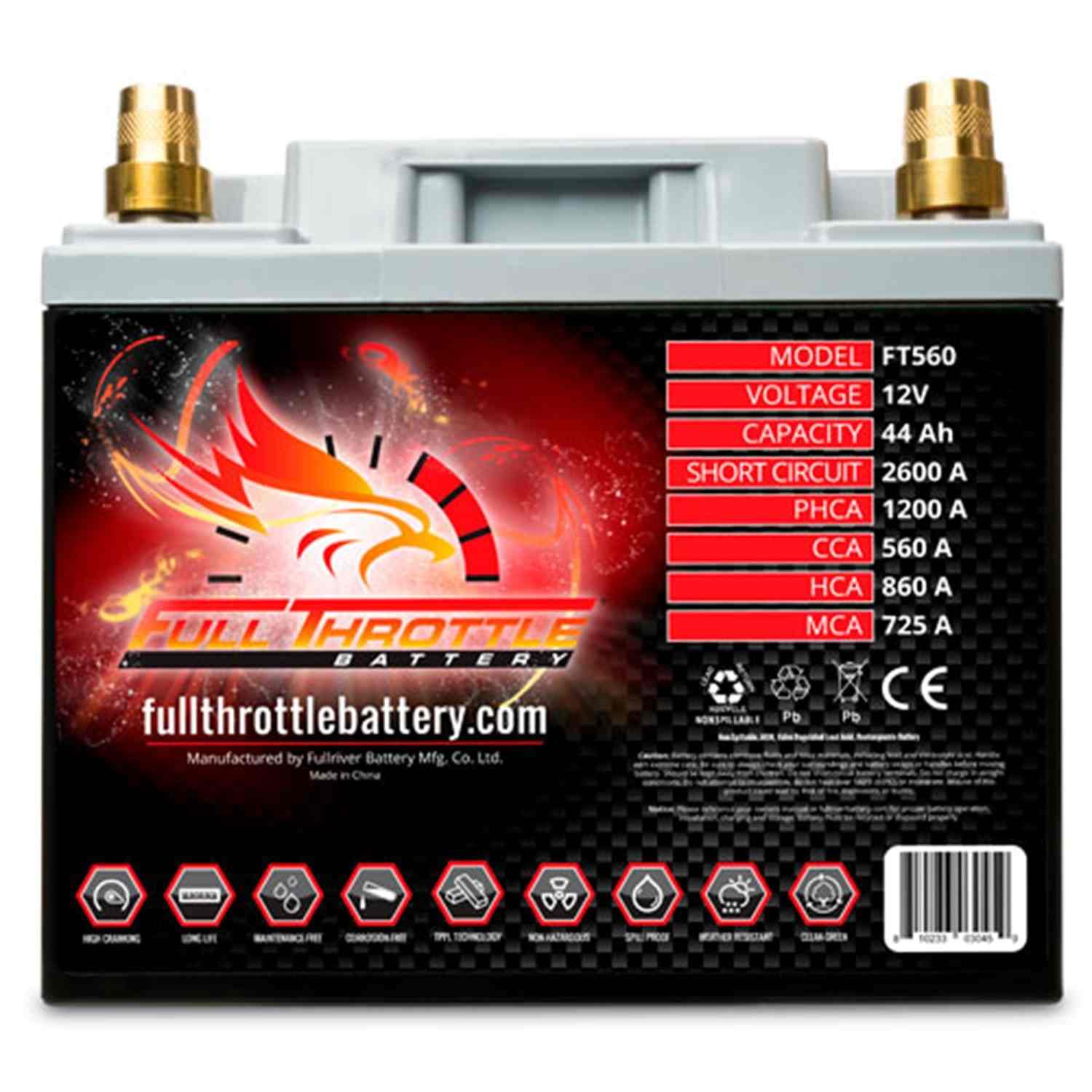 Fullriver Battery Vehicle Battery FT560