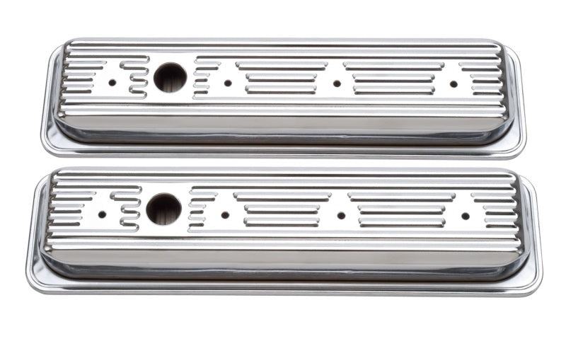 Edelbrock Valve Cover, Signature Series, Chevrolet, 1987-1995 262-400 CID V8, Lo 4446 Photo - Primary