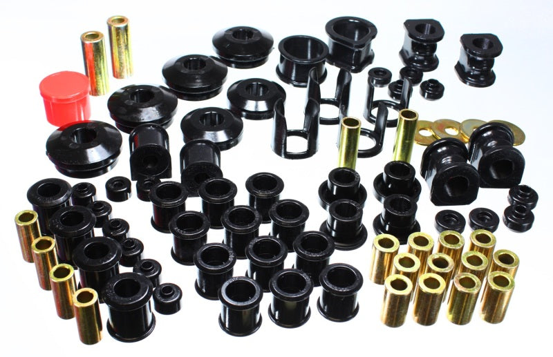 Energy Suspension Hyper-Flex System Bushing Kit Black Nissan 240SX S13 1989-1994 7.18106G Photo - Primary