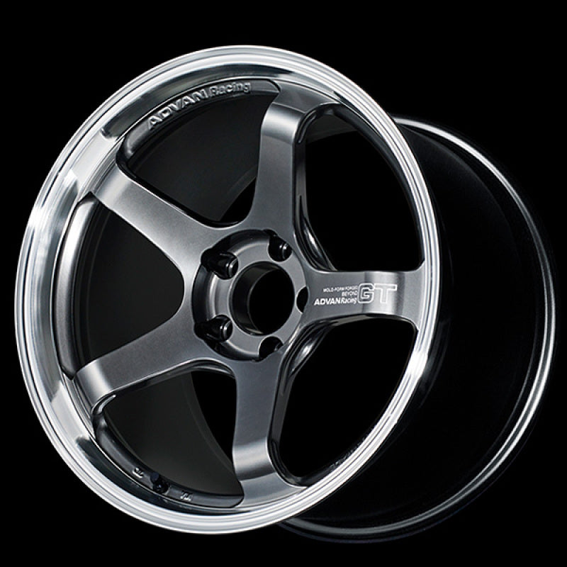 Advan GT Beyond 17x8.0 +45 5-114.3 Machined Hyper Platinum Black YAQB7G45EMPB YAQB7G45EMPB User 1