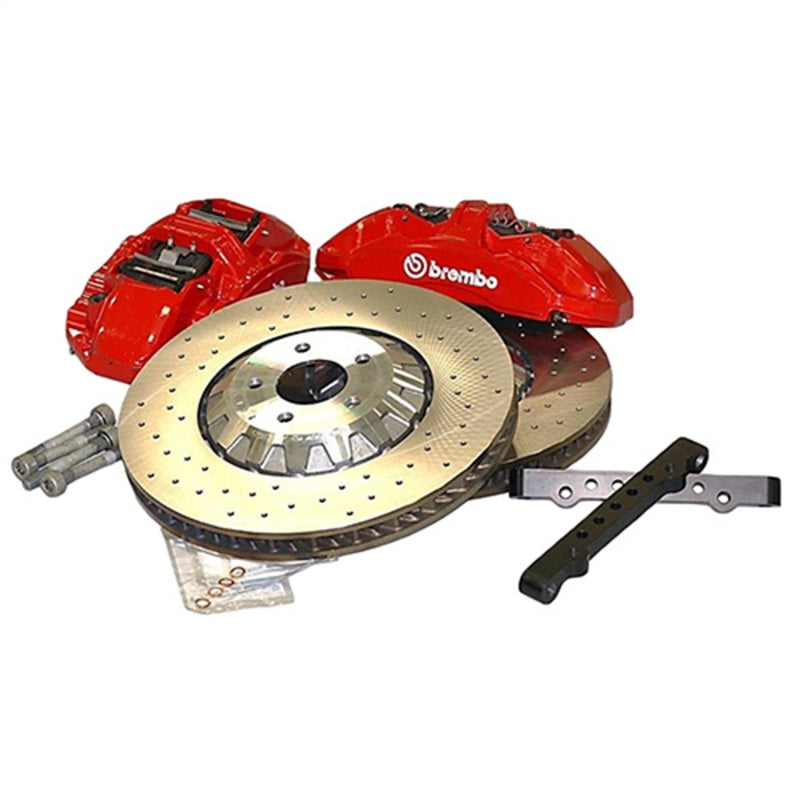 Ford Racing 15-17 Mustang GT/ 2.3L EcoBoost GT350R Brake Upgrade Kit M-2300-Y M-2300-Y Photo - Primary