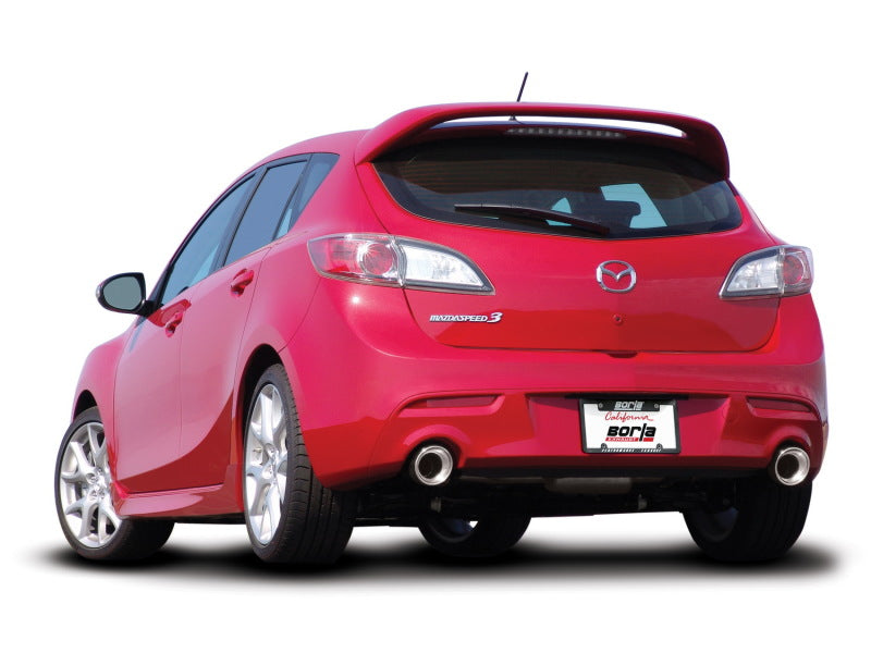 Borla 10-13 Mazda 3/Mazdaspeed 3 2.5L/2.3L Turbo FEW MT Hatchback SS Exhaust (rear section only) 11786 11786 User 7