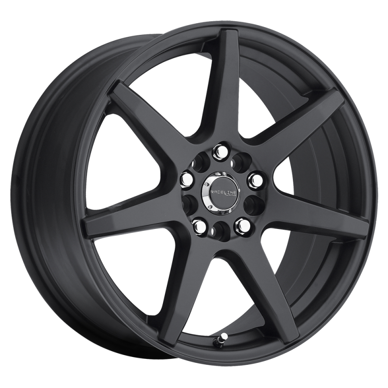 Raceline 131B Evo 16x7in / 4x100/4x108 BP / 40mm Offset / 72.62mm Bore - Satin Black Wheel 131B-67082+40 131B-67082+40 Photo - Primary