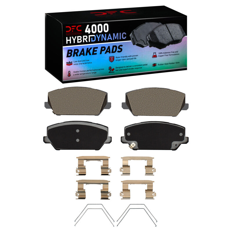DFC DFC 4000 HybriDynamic Brake Pads Brakes, Rotors & Pads Brake Pads - OE main image