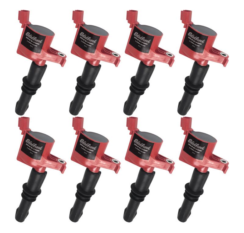 Edelbrock 08-18 Ford V8 4.6L-5.4L/V10 6.8L Ignition Coil - Set of 8 22791 22791 Photo - Primary