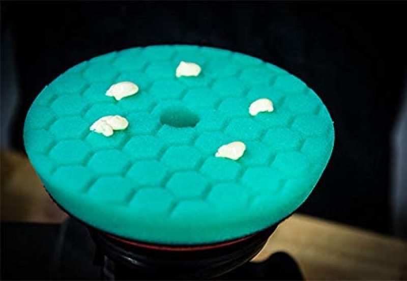 Chemical Guys Hex-Logic Quantum Heavy Polishing Pad - Green - 6.5in (P12) BUFX113HEX6 BUFX113HEX6 User 1