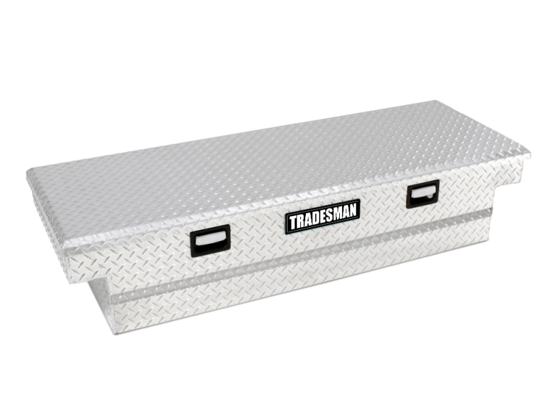 Tradesman Aluminum Single Lid Cross Bed Truck Tool Box (63in.) - Brite 9304 9304 User 1