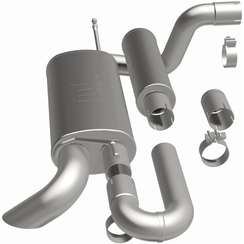 Magnaflow 18-23 Jeep Wrangler JL 2.0L/3.6L Overland Series Axle-Back Exhaust 19620 19620 Photo - out of package