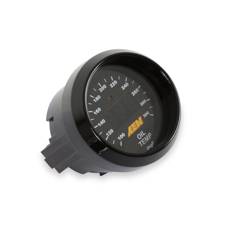 AEM Electronics 52mm Digital Oil Water Temperature Gauge 100-300 F 30-4402 Photo - Primary