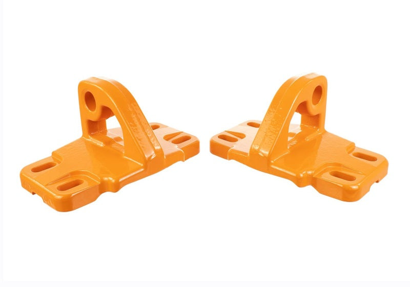 Ford Racing 2021+ Bronco Front Bumper Tow Hooks - Orange (Pair) M-18954-BO M-18954-BO Photo - Unmounted