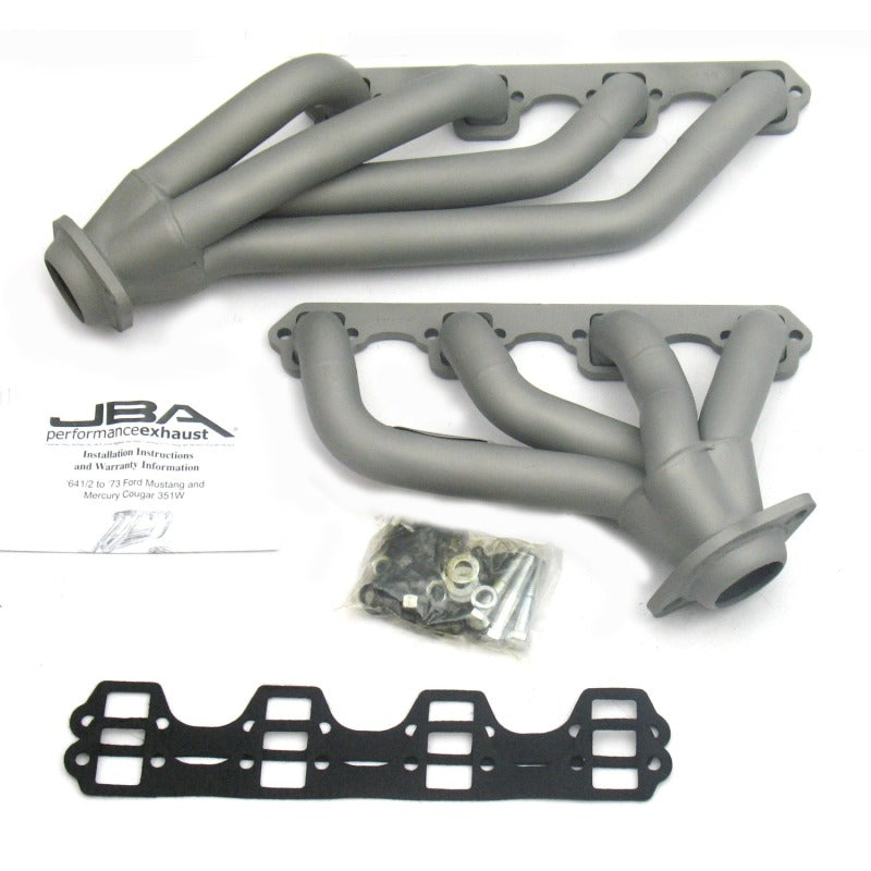 JBA 65-73 Ford Mustang 351W SBF 1-5/8in Primary Ti Ctd Mid Length Header 1653SJT 1653SJT Photo - Primary
