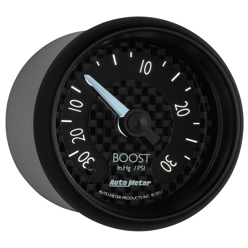 Autometer GT Series 52mm Mechanical 30 In Hg/30 psi Vacuum/Boost Gauge 8003 8003 User 6
