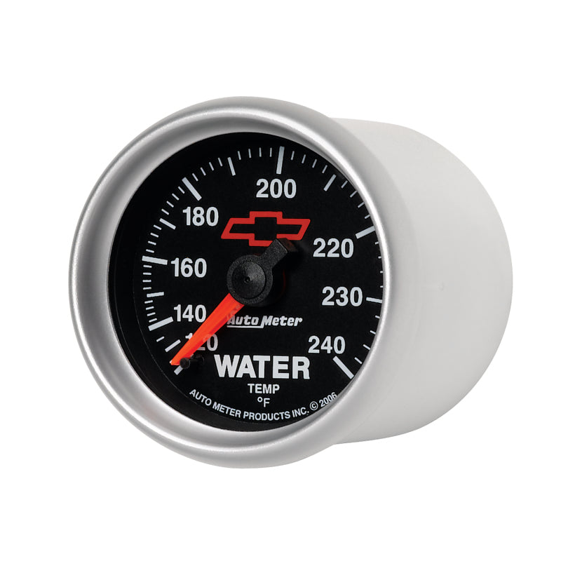 Autometer Gauge, Water Temp, 2 1/16", 120-240 Geg. F Mechanical, Gm Bowtie Black 3632-00406 User 3