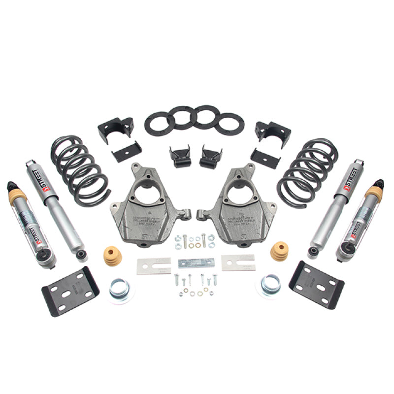 Belltech LOWERING KIT 16.5-17 Chevy Silverado All Cab 2W 3-4F/ 7R 1015SP 1015SP Photo - Primary