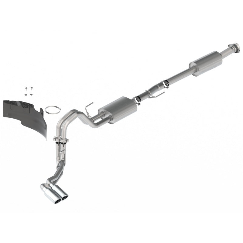 Ford Racing 21-22 F-150 2.7L/3.5L/5.0L Side Exit Sport Exhaust - Chrome Tips M-5200-FSCS M-5200-FSCS Photo - Primary