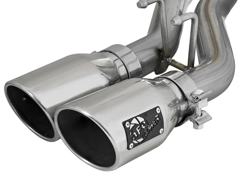aFe Cat-Back Exhaust System, Rebel Series, 2-1/2in Stainless Steel 49-48054-P Photo - Unmounted