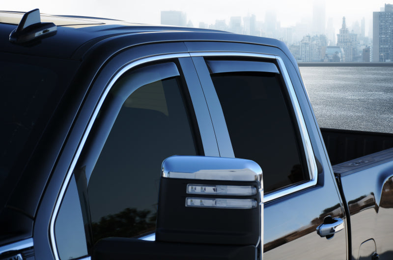 EGR 20-23 Chevrolet Silverado HD In-Channel Window Visors - Matte Black 571665 571665 Photo - Mounted
