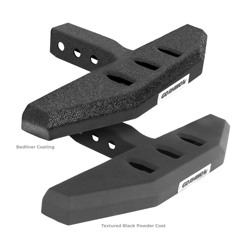 Go Rhino RB20 Slim Hitch Step - 18in. Long / Universal (Fits 2in. Receivers) - Bedliner Coating RB620ST RB620ST Photo - Close Up