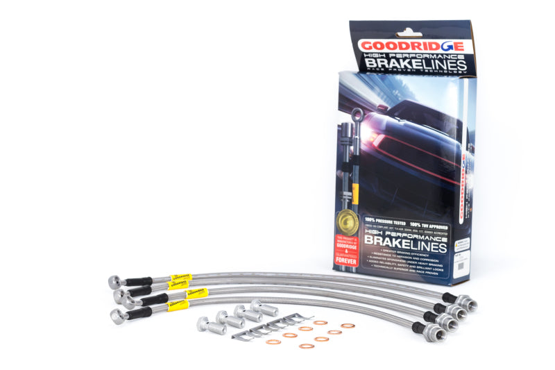 Goodridge Stainless Steel Brake Line SS 97-04 Chevy Corvette 12206 Photo - Primary