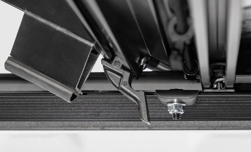 Access LOMAX Tri-Fold Cover 2022 Toyota Tundra 5Ft./6in. Bed w/ deck rail - Matte Black B1050099 B1050099 User 3