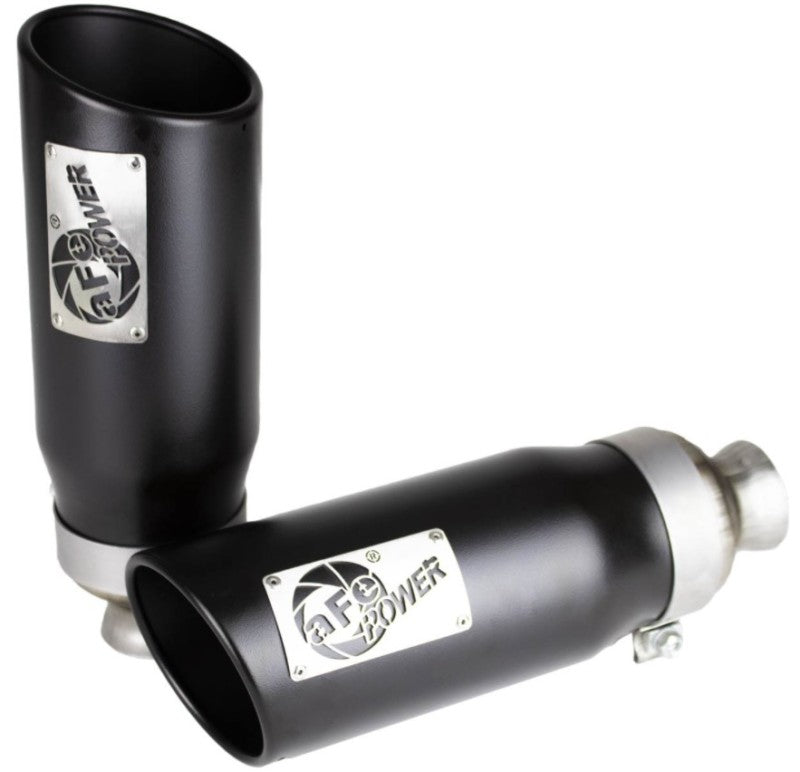 aFe MACH Force-XP 4-1/2in Steel OE Replacement Exhaust Tips - 2021+ Dodge Ram (5.7L V8) - Black 49C42073-B 49C42073-B User 1