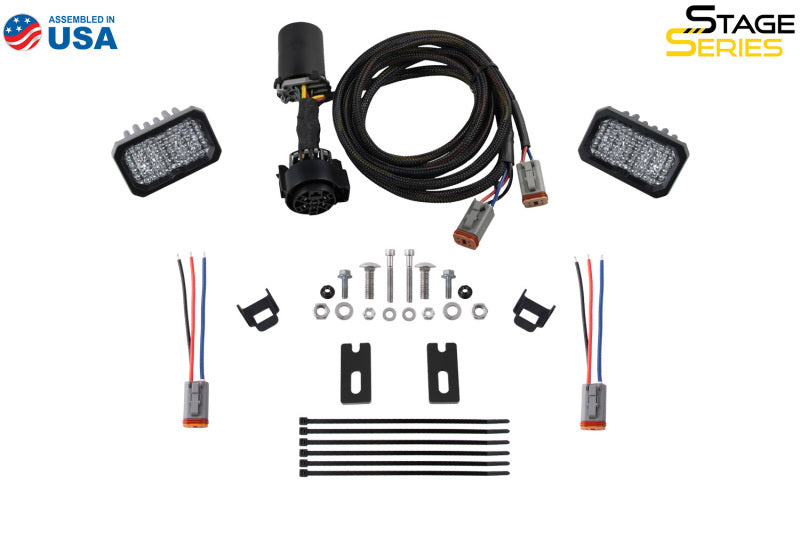 Diode Dynamics 2024+ Toyota Tacoma Stage Series Reverse Light Kit Brackets DD7942P DD7942P User 8