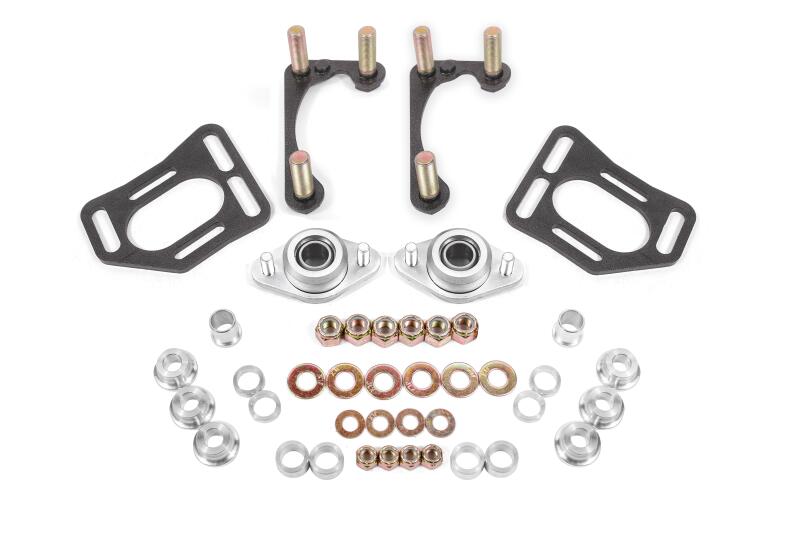 BMR Suspension BMR 90-93 Fox Mustang Caster Camber Plates - Black Hammertone WAK731H WAK731H User 1