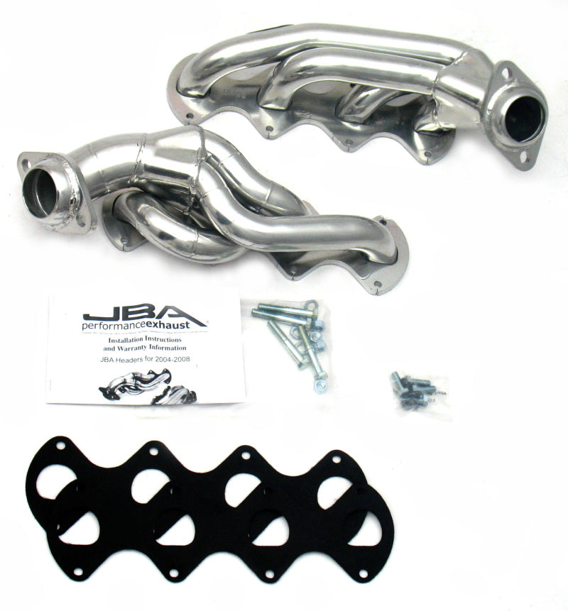 JBA 04-10 Ford F-150 5.4L 3V 1-5/8in Primary Raw 409SS Cat4Ward Header 1676SJS 1676SJS Photo - Primary