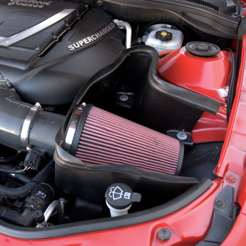 Edelbrock Competition Air Intake Kit 2010 Camaro Supercharger 15988 Photo - Mounted