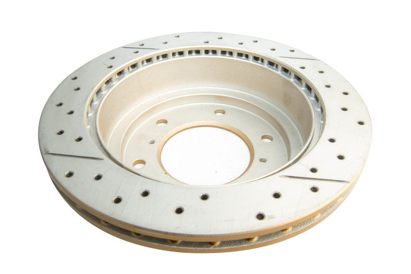 DBA 00-06 Mitsubishi Montero Rear Street Series Drilled & Slotted Rotor 661X 661X Photo - out of package