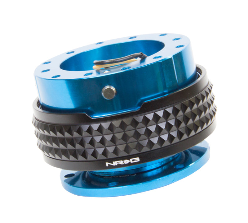 NRG Quick Release Kit - Blue Body / Black Pyramid Ring SRK-210BL/BK Photo - Primary